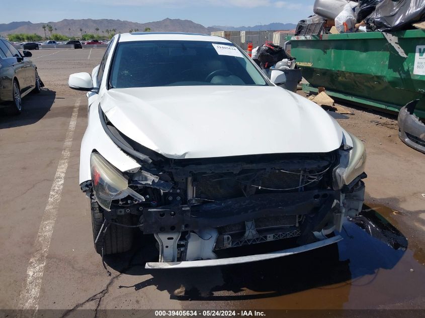 2014 Infiniti Q50 VIN: JN1BV7AP7EM692498 Lot: 39405634