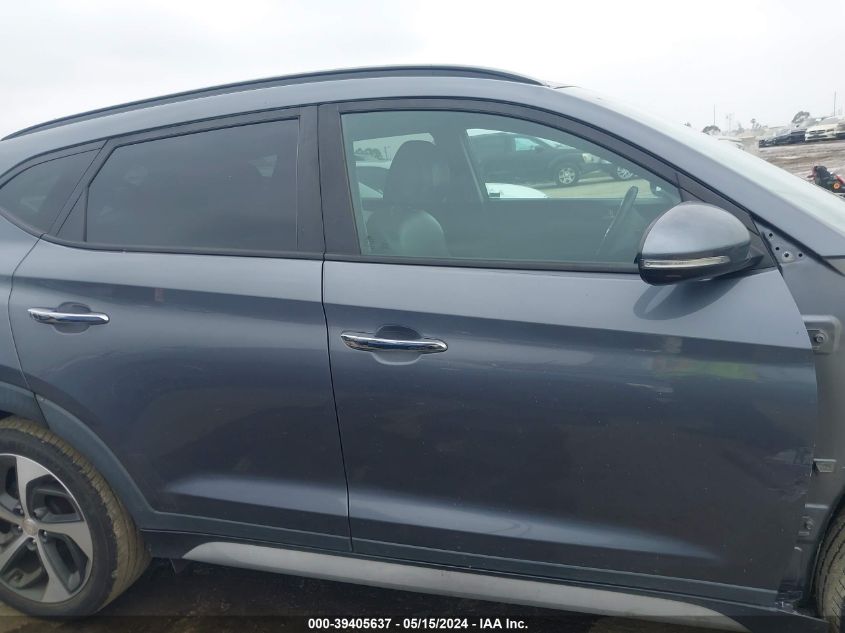 2018 Hyundai Tucson Limited VIN: KM8J33A25JU749234 Lot: 39405637