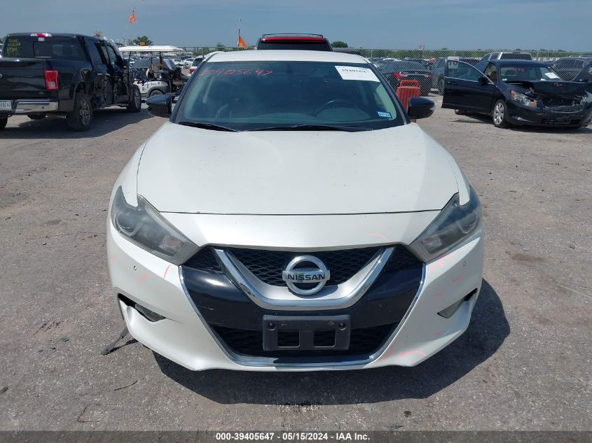 2016 Nissan Maxima 3.5 Sr VIN: 1N4AA6AP3GC412041 Lot: 39405647