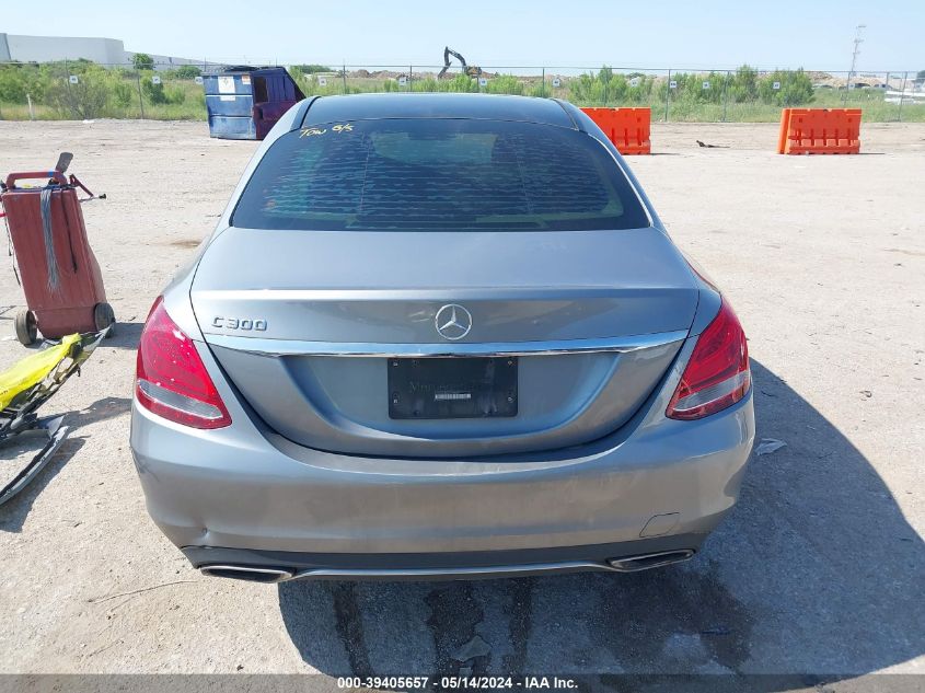 2016 Mercedes-Benz C 300 Luxury/Sport VIN: WDDWF4JB4GR142010 Lot: 39405657