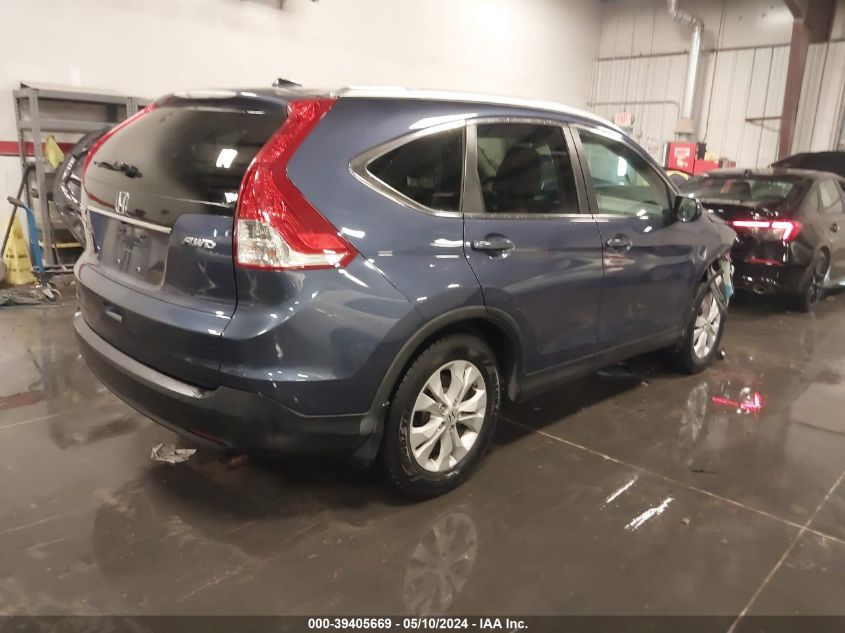 2013 Honda Cr-V Ex-L VIN: 2HKRM4H77DH633351 Lot: 39405669