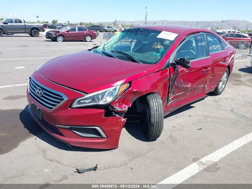 2016 Hyundai Sonata Se VIN: 5NPE24AF6GH374961 Lot: 39405672