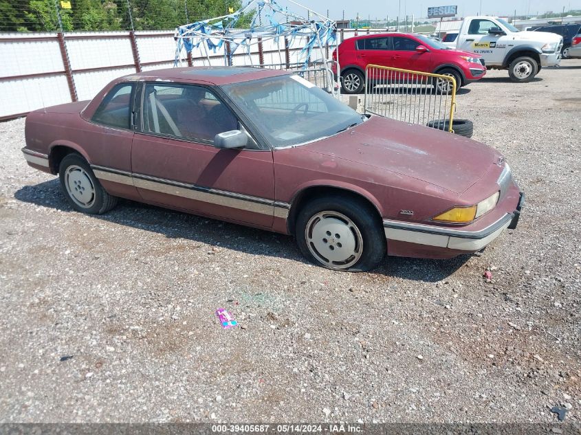 1990 Buick Regal Limited VIN: 2G4WD14L9L1442451 Lot: 39405687