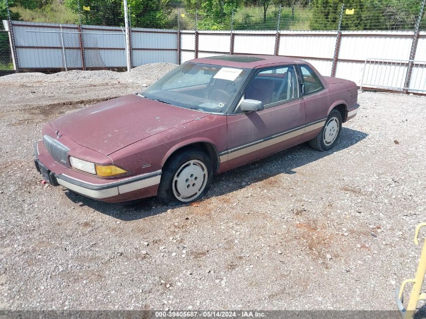 1990 Buick Regal Limited VIN: 2G4WD14L9L1442451 Lot: 39405687