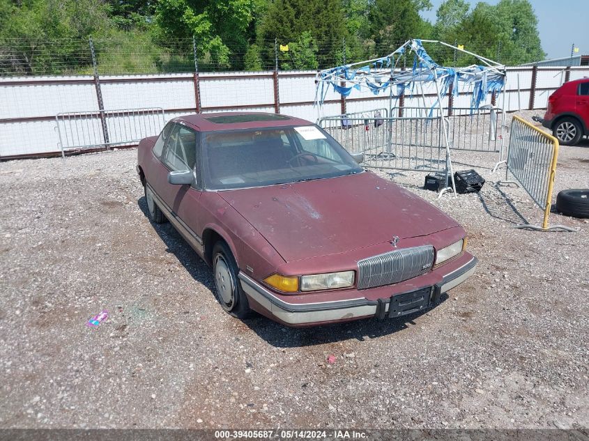 1990 Buick Regal Limited VIN: 2G4WD14L9L1442451 Lot: 39405687