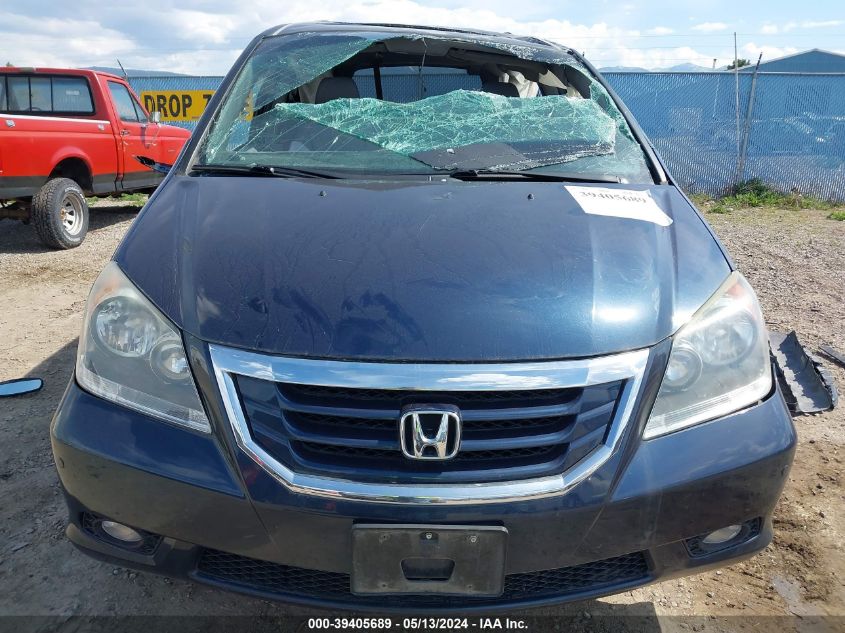 2010 Honda Odyssey Touring VIN: 5FNRL3H90AB109032 Lot: 39405689