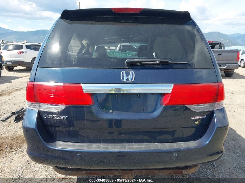 2010 Honda Odyssey Touring VIN: 5FNRL3H90AB109032 Lot: 39405689