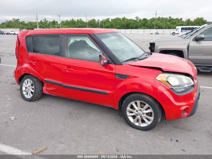 2012 Kia Soul + VIN: KNDJT2A66C7420853 Lot: 39405695