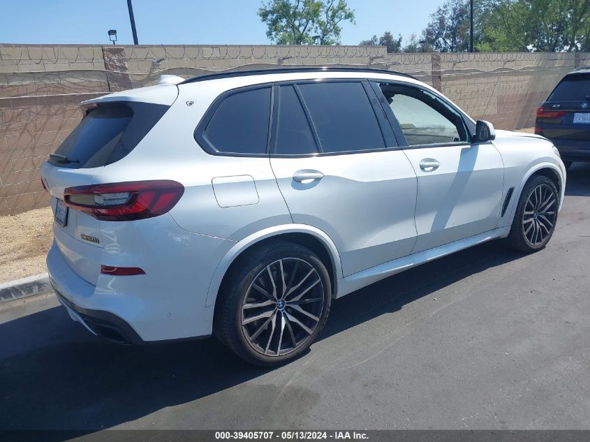 2022 BMW X5 M50I VIN: 5UXJU4C06N9M12405 Lot: 39405707