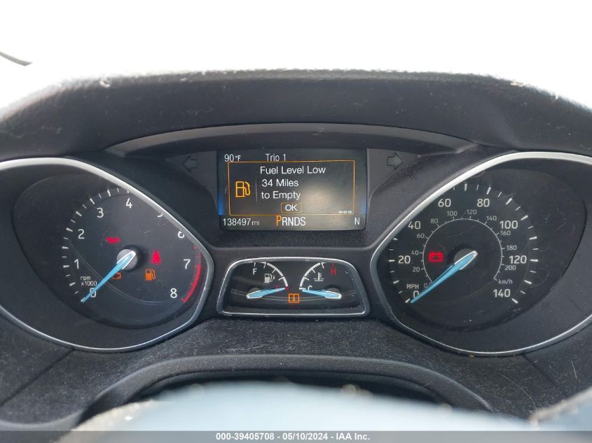 2016 Ford Focus Se VIN: 1FADP3F24GL225799 Lot: 39405708