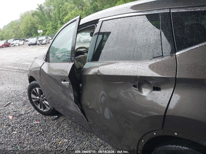 2015 Nissan Murano Sl VIN: 5N1AZ2MH7FN275023 Lot: 39405718