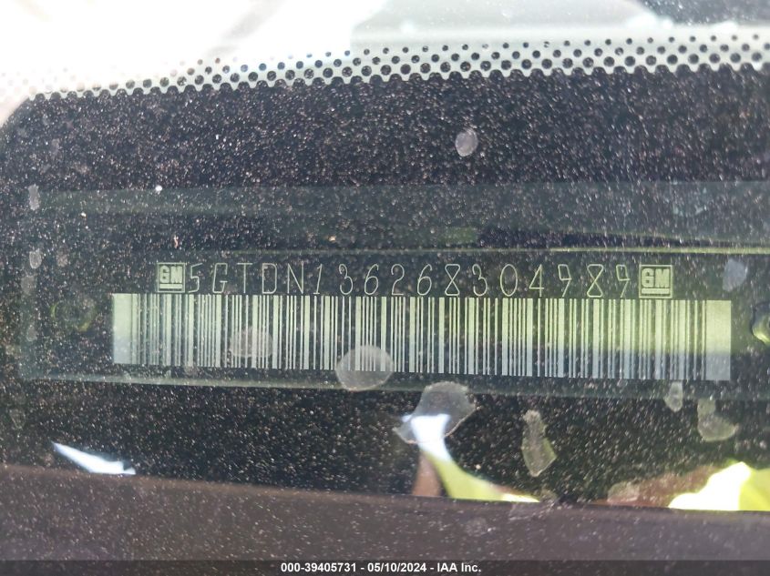 2006 Hummer H3 Suv VIN: 5GTDN136268304989 Lot: 39405731