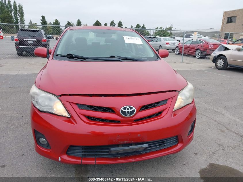 2011 Toyota Corolla Le VIN: 2T1BU4EE9BC628303 Lot: 39405742