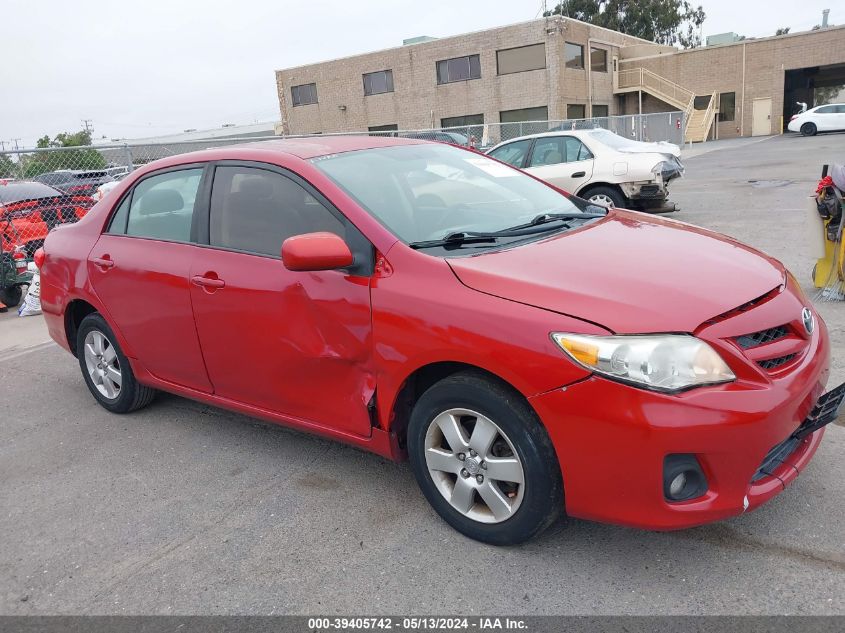 2011 Toyota Corolla Le VIN: 2T1BU4EE9BC628303 Lot: 39405742