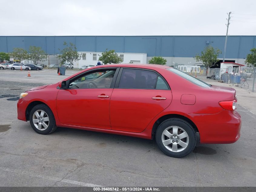 2011 Toyota Corolla Le VIN: 2T1BU4EE9BC628303 Lot: 39405742