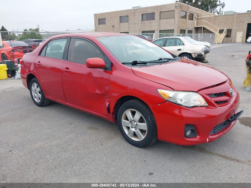 2011 Toyota Corolla Le VIN: 2T1BU4EE9BC628303 Lot: 39405742