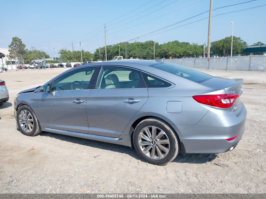 2015 Hyundai Sonata Sport VIN: 5NPE34AF7FH242075 Lot: 39405745