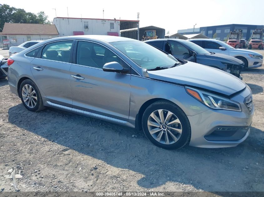 2015 Hyundai Sonata Sport VIN: 5NPE34AF7FH242075 Lot: 39405745