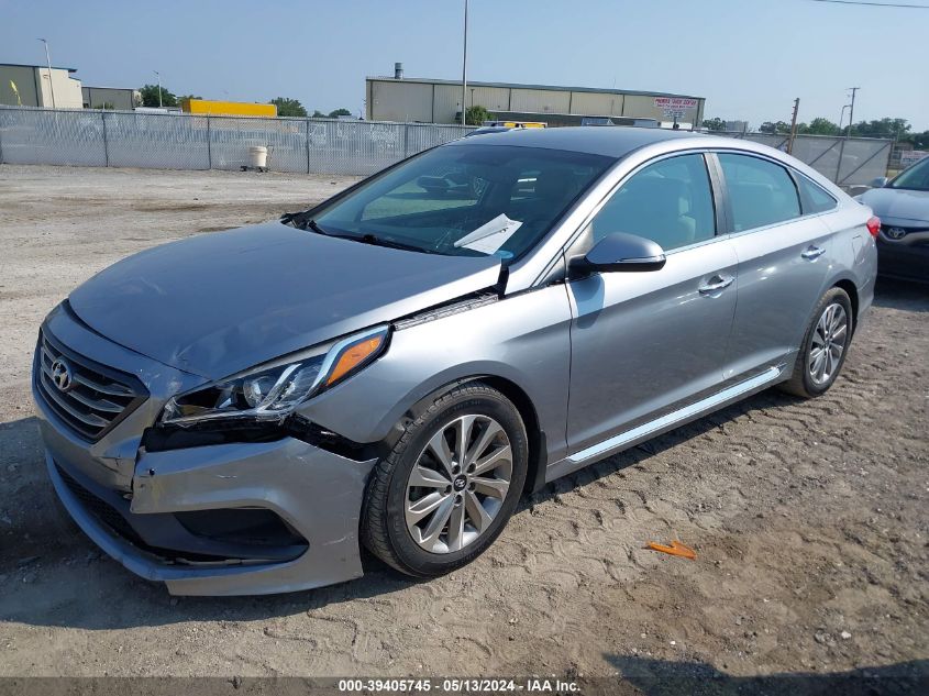 2015 Hyundai Sonata Sport VIN: 5NPE34AF7FH242075 Lot: 39405745