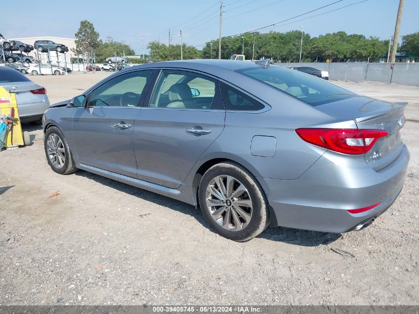 2015 Hyundai Sonata Sport VIN: 5NPE34AF7FH242075 Lot: 39405745