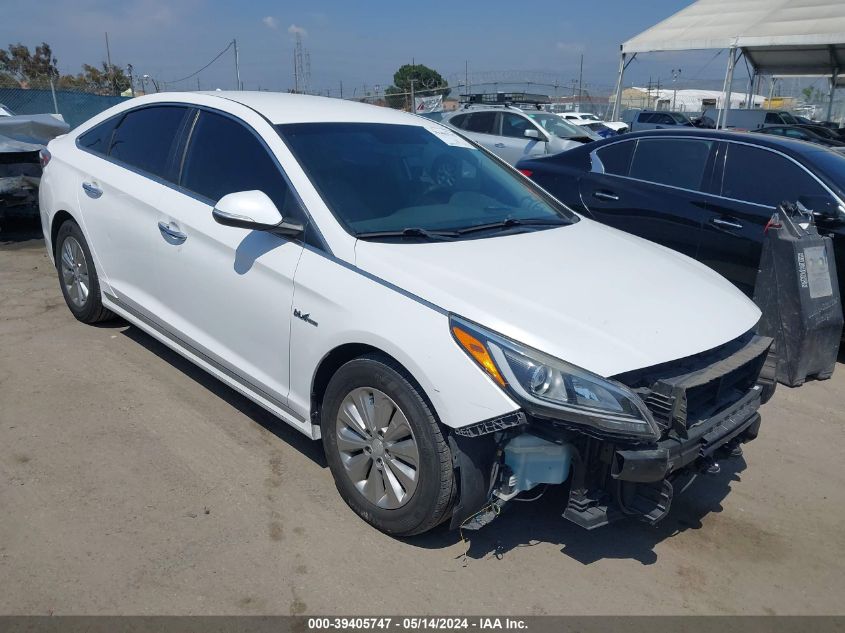 2017 Hyundai Sonata Hybrid Se VIN: KMHE24L3XHA061208 Lot: 39405747