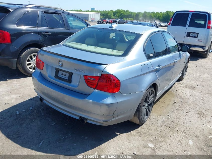 2009 BMW 335I xDrive VIN: WBAPL33549A405278 Lot: 39405762