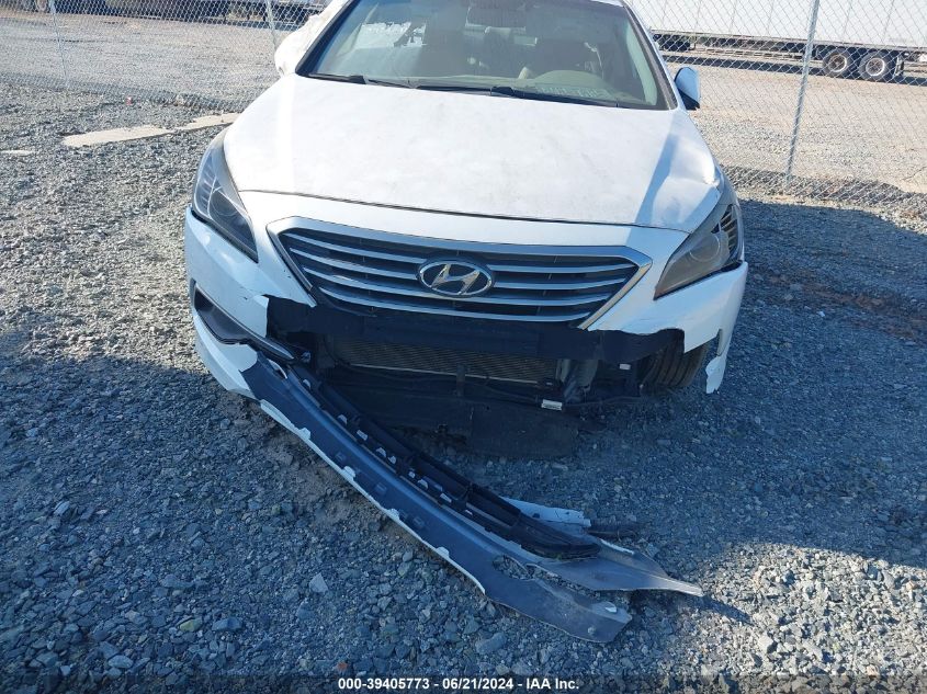 2016 Hyundai Sonata Se VIN: 5NPE24AF9GH382794 Lot: 39405773