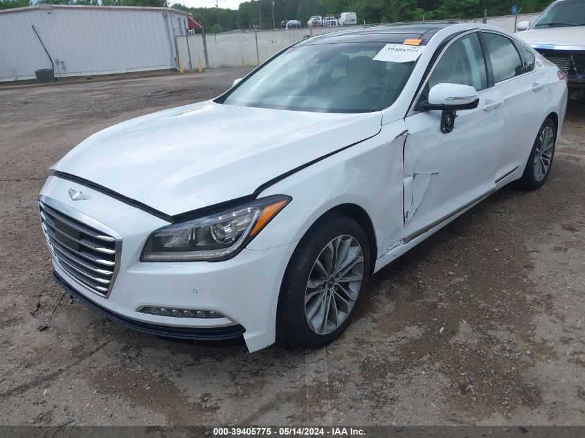 2017 Genesis G80 3.8 VIN: KMHGN4JEXHU205231 Lot: 39405775