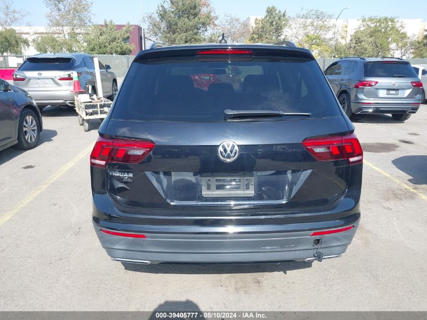 2020 Volkswagen Tiguan 2.0T S VIN: 3VV1B7AX5LM057218 Lot: 39405777