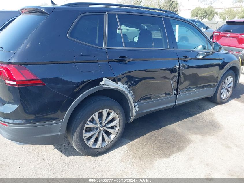 2020 Volkswagen Tiguan 2.0T S VIN: 3VV1B7AX5LM057218 Lot: 39405777