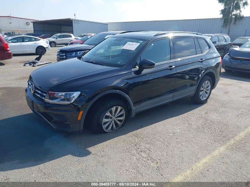 2020 Volkswagen Tiguan 2.0T S VIN: 3VV1B7AX5LM057218 Lot: 39405777