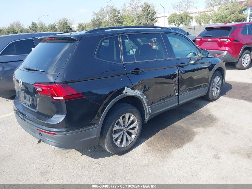 2020 Volkswagen Tiguan 2.0T S VIN: 3VV1B7AX5LM057218 Lot: 39405777