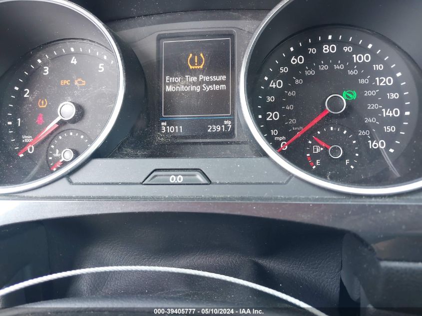 2020 Volkswagen Tiguan 2.0T S VIN: 3VV1B7AX5LM057218 Lot: 39405777