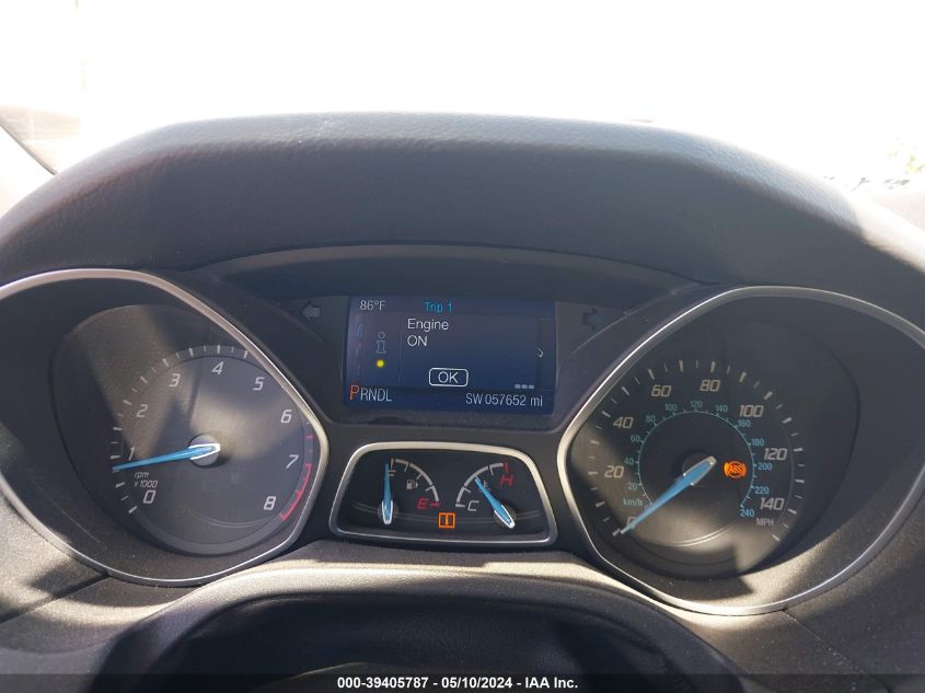 2014 Ford Focus Se VIN: 1FADP3K27EL304757 Lot: 39405787