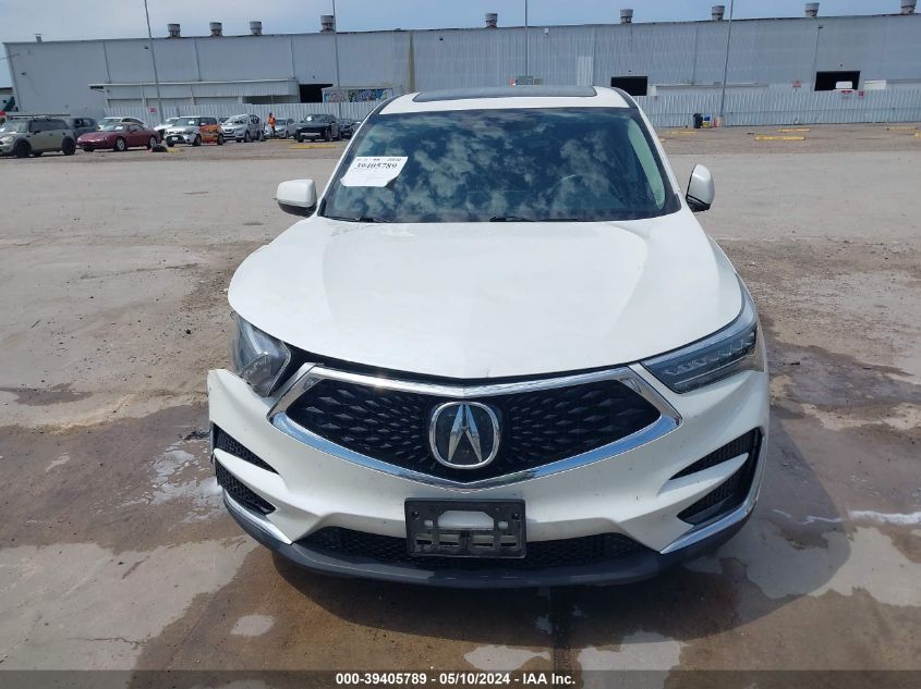 2019 Acura Rdx Technology Package VIN: 5J8TC1H50KL015241 Lot: 39405789