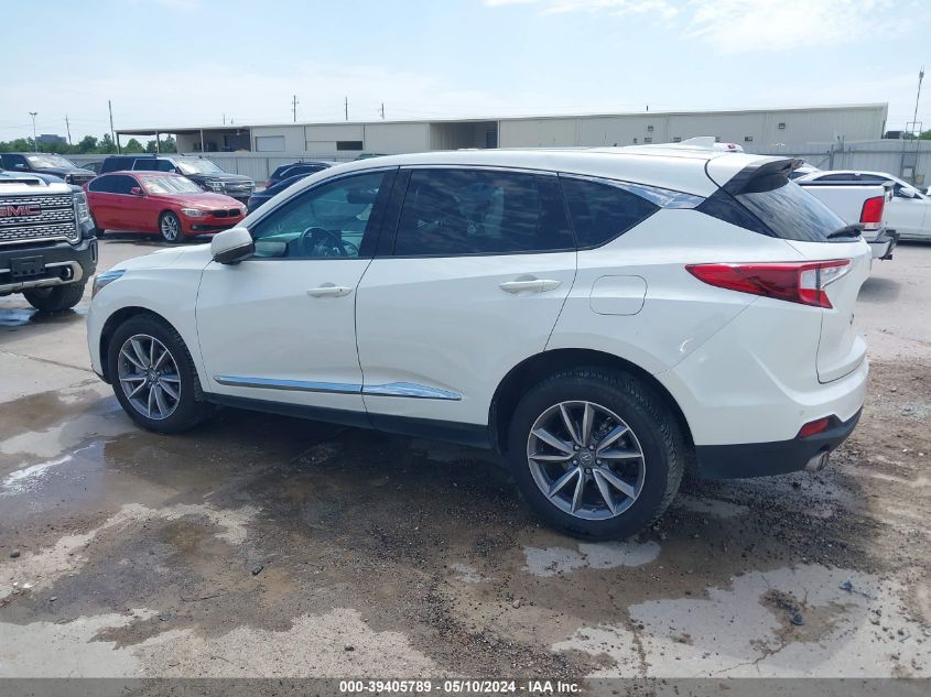 2019 Acura Rdx Technology Package VIN: 5J8TC1H50KL015241 Lot: 39405789