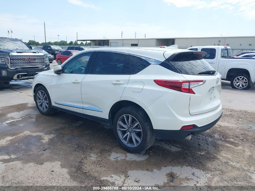 2019 Acura Rdx Technology Package VIN: 5J8TC1H50KL015241 Lot: 39405789