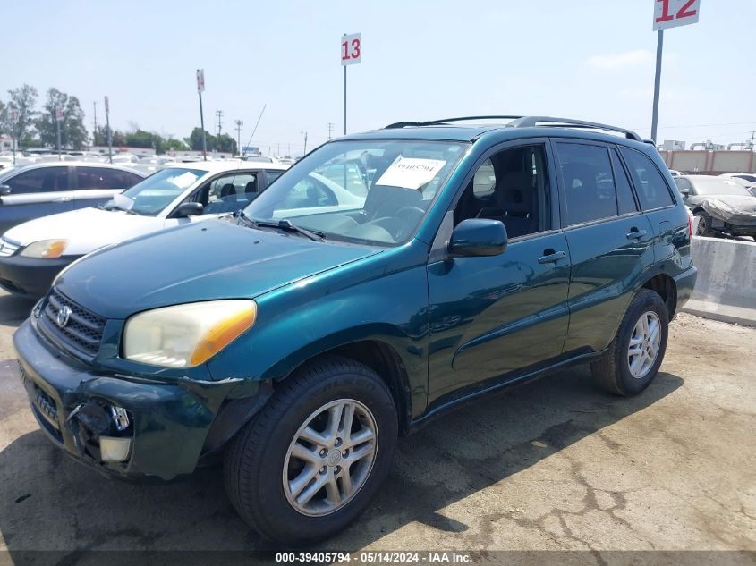 2002 Toyota Rav4 VIN: JTEGH20V826011306 Lot: 39405794