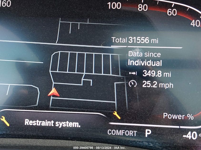 2022 BMW X7 xDrive40I VIN: 5UXCW2C01N9K51033 Lot: 39405798