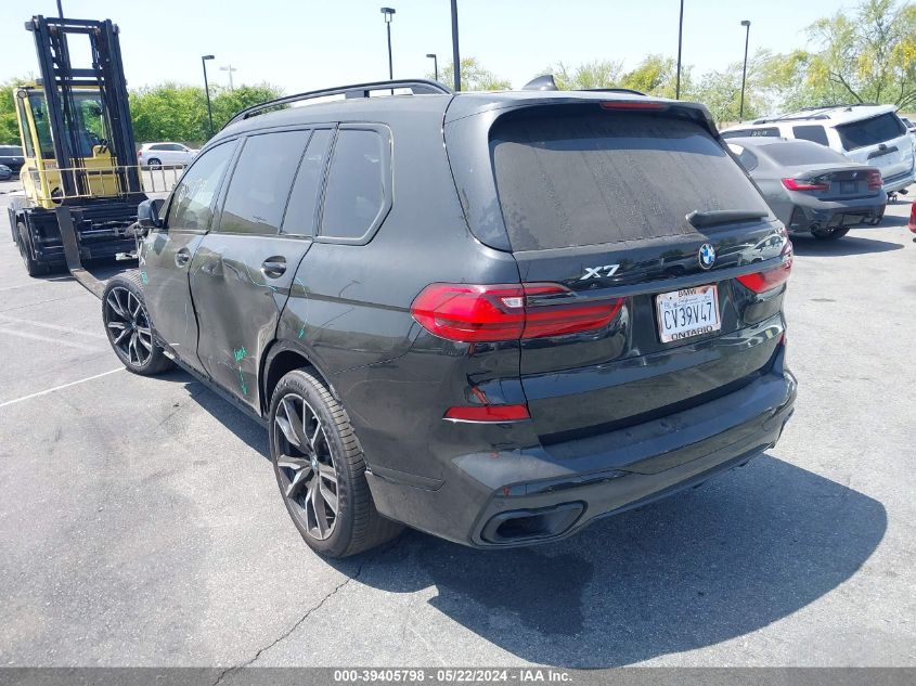 2022 BMW X7 xDrive40I VIN: 5UXCW2C01N9K51033 Lot: 39405798