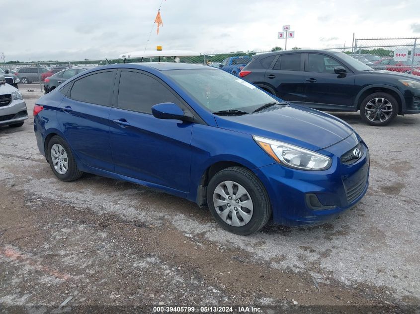 2016 Hyundai Accent Se VIN: KMHCT4AEXGU048593 Lot: 39405799