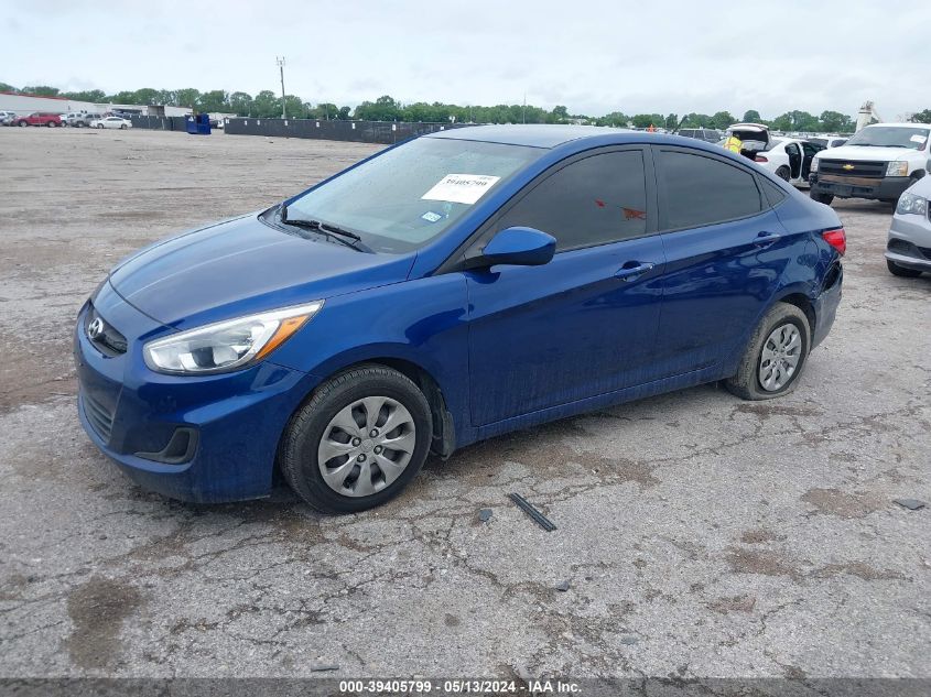 2016 Hyundai Accent Se VIN: KMHCT4AEXGU048593 Lot: 39405799