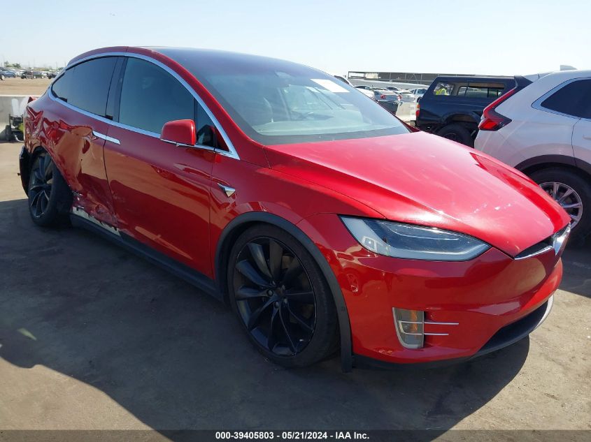 2016 Tesla Model X 60D/70D/75D/90D/P100D VIN: 5YJXCBE21GF027862 Lot: 39405803