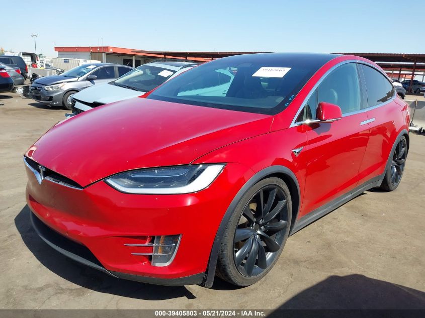 2016 Tesla Model X 60D/70D/75D/90D/P100D VIN: 5YJXCBE21GF027862 Lot: 39405803