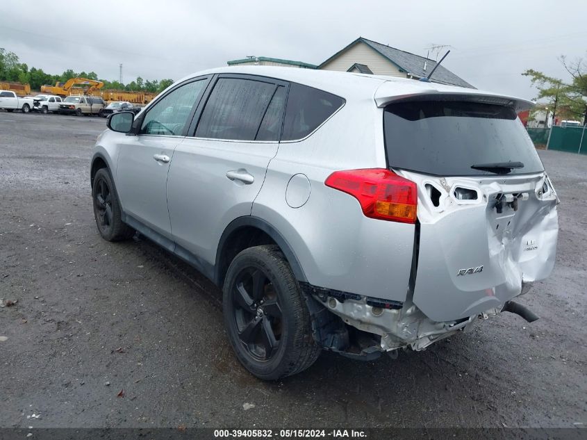 2015 Toyota Rav4 Le VIN: 2T3BFREV3FW317565 Lot: 39405832