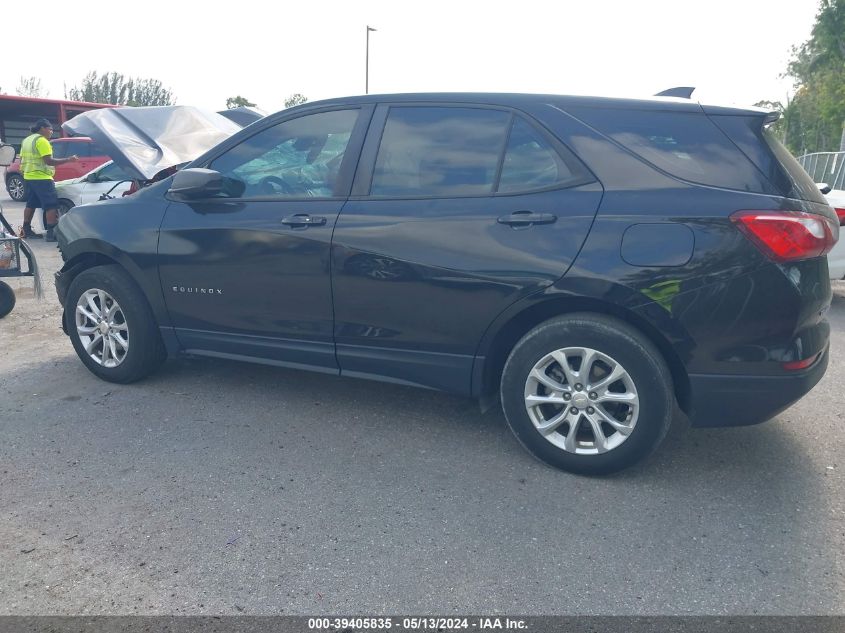 2020 Chevrolet Equinox Fwd Ls VIN: 2GNAXHEV7L6132128 Lot: 39405835