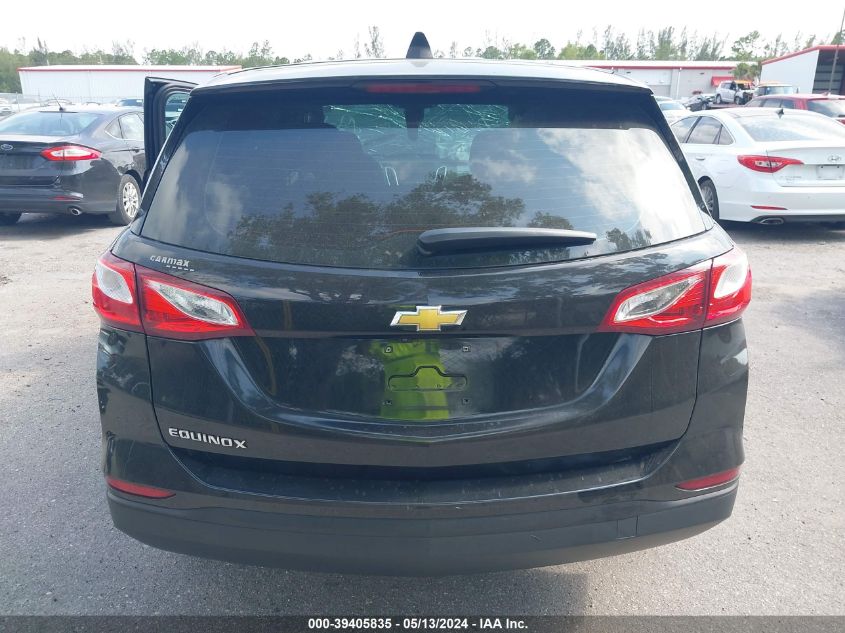 2020 Chevrolet Equinox Fwd Ls VIN: 2GNAXHEV7L6132128 Lot: 39405835