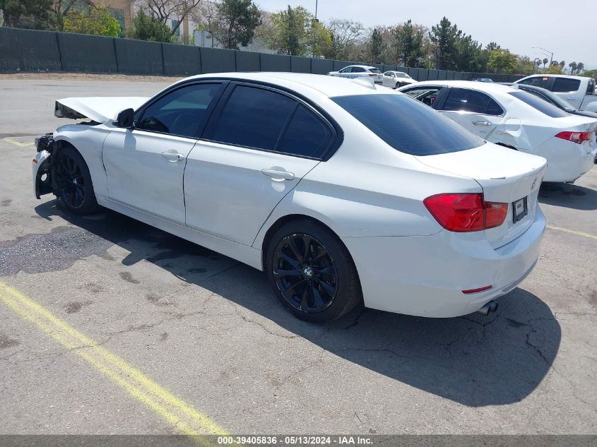 2012 BMW 328I VIN: WBA3A5C51CF341341 Lot: 39405836