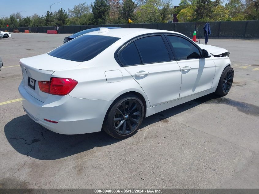 2012 BMW 328I VIN: WBA3A5C51CF341341 Lot: 39405836