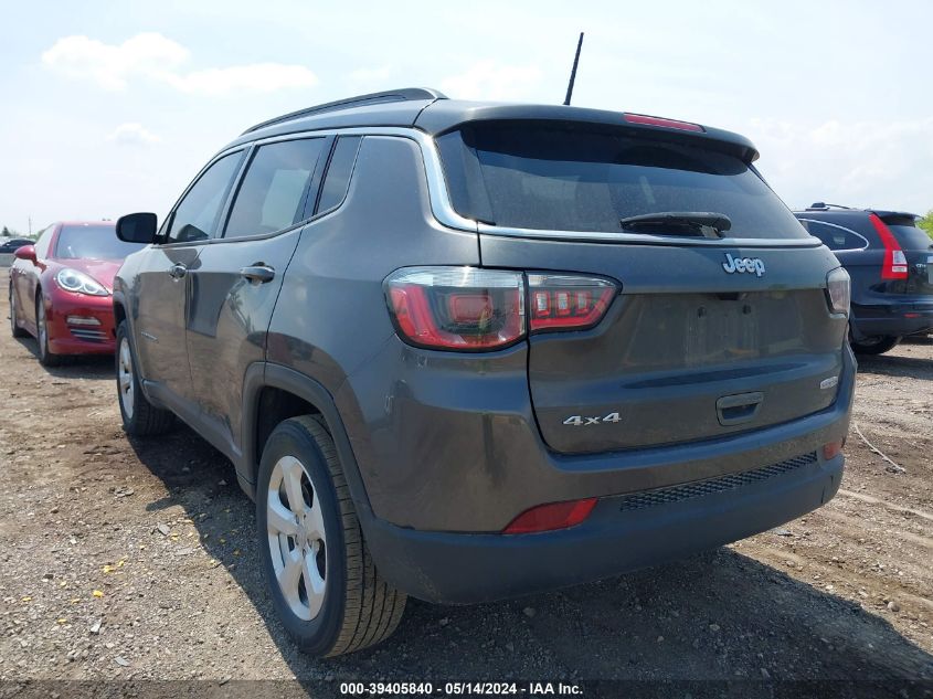 2018 Jeep Compass Latitude 4X4 VIN: 3C4NJDBB4JT161190 Lot: 39405840